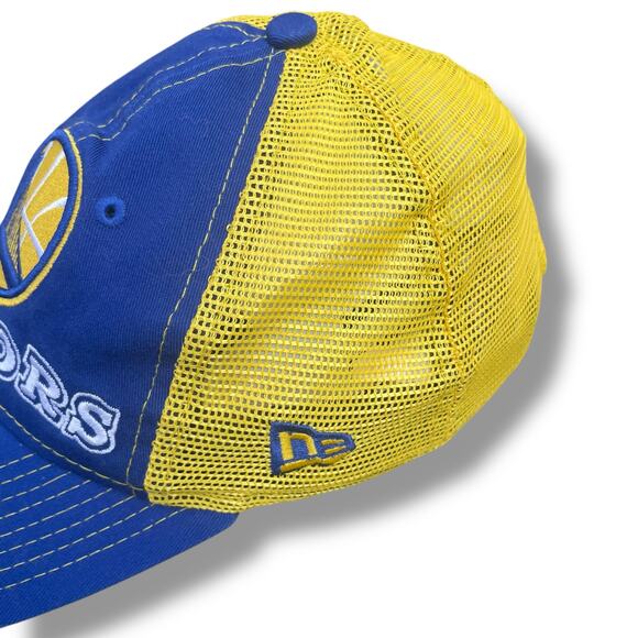 Golden State Warriors Youth Hat Basketball NBA Cap Kid New Era 9Twenty Adjust - Picture 4 of 14